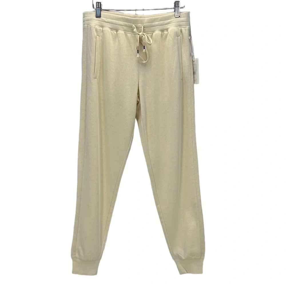 PJ Salvage Draw String Fade Away Lounge Sleep Jogger Pant - Stone Cream
